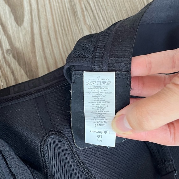 Supportive Lululemon Criss Cross Bra - Picture 3 of 4